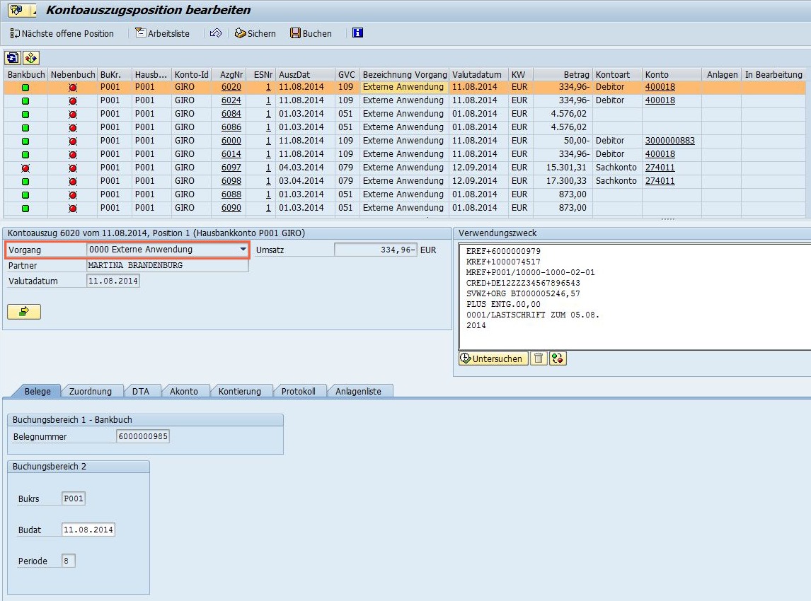 You are interested in how to fasten up your electronic bank statement processing and adjust them easily to your company’s requirements? Contact us here directly – we would like to inform you further. To the contact form >> elektronische Kontoauszugsverarbeitung mit SAP