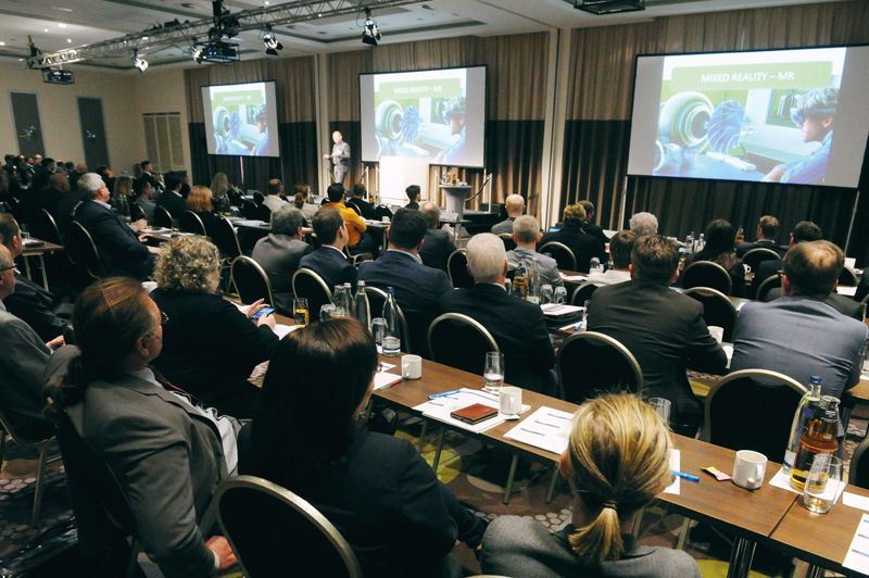 Opening day on the 13th OpenPromos User Forum 13. OpenPromos Anwenderforum 2017 präsentiert digitale Innovationen in der Immobilienwirtschaft