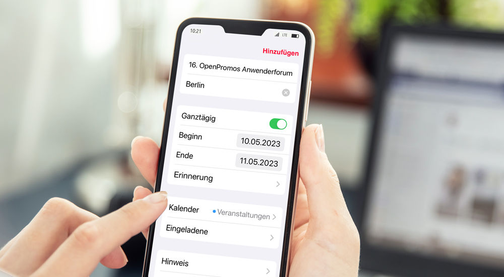 Terminankündigung für das 16. OpenPromos Anwenderforum am 10.-11. Mai 2023 in Berlin