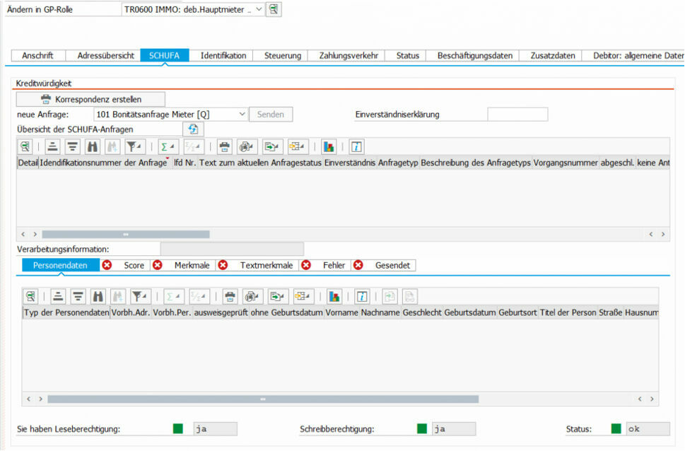 Integration von Schufa-Anfragen in SAP mit der PROMOS Schufa-Schnittstelle