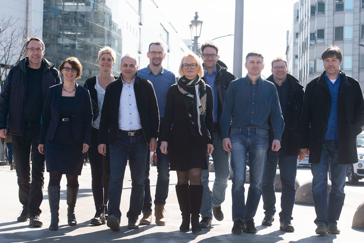 The founding staff from the early years of PROMOS consult - still on board today. Here on a current picture from 2018.