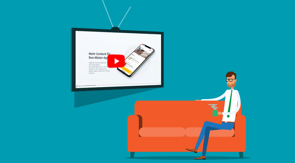 Die easysquare Mieter-App bietet mit der Nachbarschaft und dem Marktplatz noch mehr Content für Interaktion und Aktivität in der App.