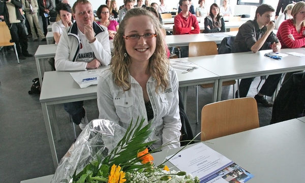 Anna Weigelt, Gewinnerin des Förderstipendiums der PROMOS consult aus dem Jahr 2010