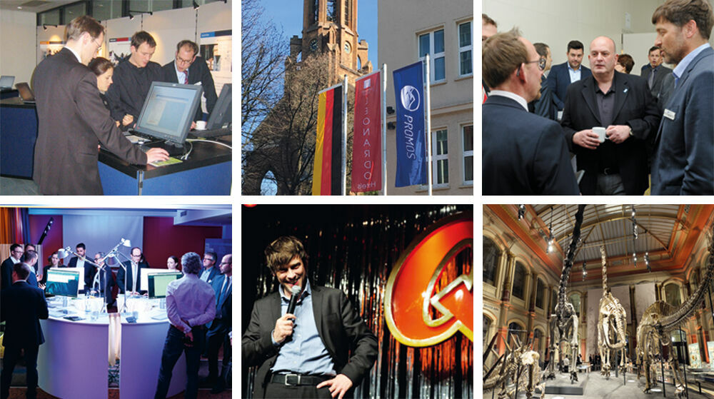 Images from almost 20 years of the OpenPromos User Forum – join us at the next event on 10–11 May 2023! Impressionen aus 20 Jahren OpenPromos Anwenderforum in Berlin