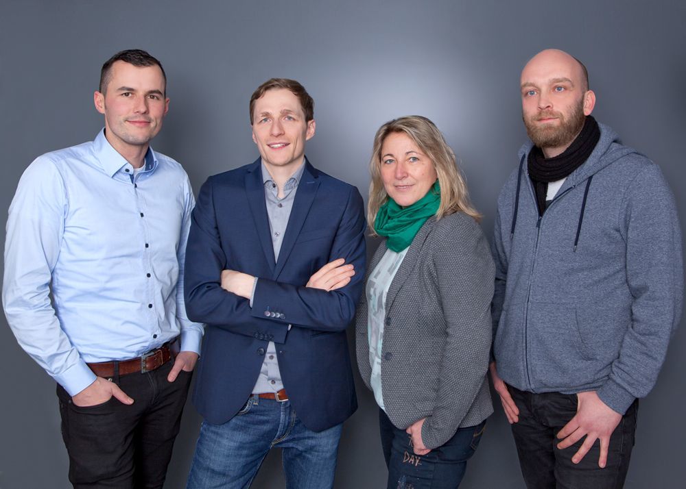Figure 1: Innovation management/IT team – since 2017, KoWo has brought innovation management into the focus of the corporate philosophy with its own staff member in the company’s management. Team Innovationsmanagement der KoWo Erfurt
