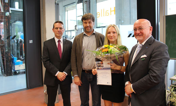 Luise Krüger, Gewinnerin des Förderstipendiums der PROMOS consult aus dem Jahr 2016