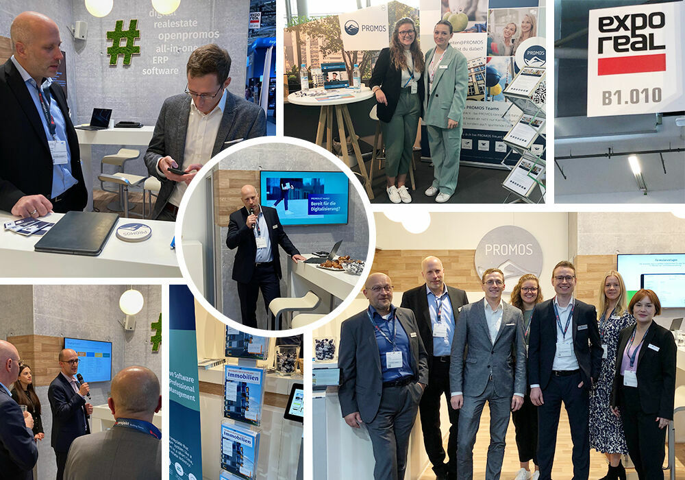 The PROMOS team is delighted about the numerous exciting discussions, presentations and impressions that made EXPO REAL 2022 such a unique experience. Messerückblick zur Teilnahme von PROMOS consult an der Expo Real 2022