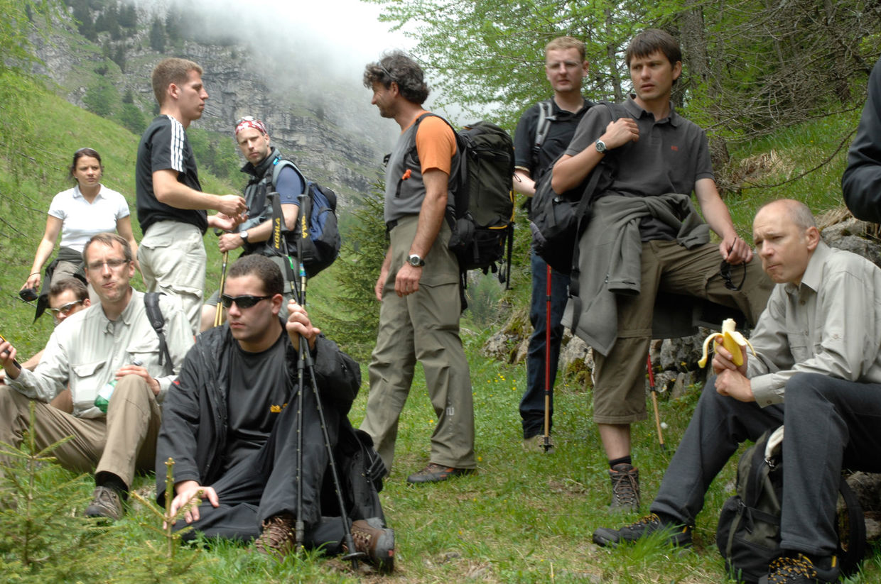 PROMOS Bergbesteigung anlässlich des 10-jährigen Firmenjubiläums 2008