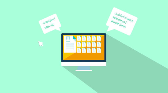 Neuer YouTube Clip zur Durchführung von Serienvorgängen mit der easysquare mobile App
