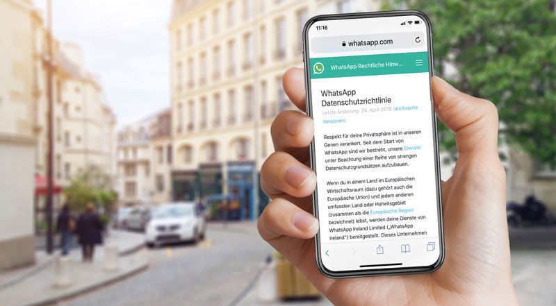WhatsApp Datenschutzrichtlinie