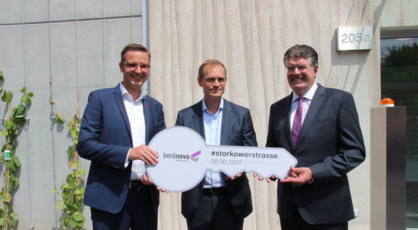Eröffnung von Studenten-Apartements der berlinovo in der Storkower Straße, Berlin