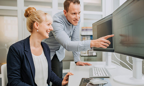 Development Arbeiten im Bereich Development der PROMOS consult